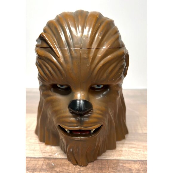 Chewbacca Star Wars Disney Parks Collectible Mug With Hinged Lid & Metallic Acce - Picture 1 of 5